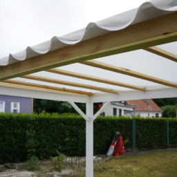 Installation de pergola en PVC Sainte-Maxime